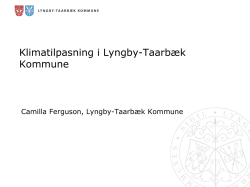 Lyngby-Taarbæk Kommunes præsentation