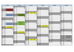 Valhal hyttekalender - BLÅ Spejder, Vojens Rune Gruppe