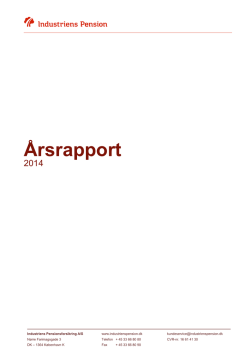 Årsrapporten for 2014