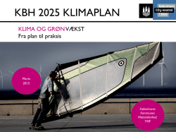 KK 2025 klimaplan, Julie Torsbjerg Lynge