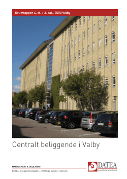 Centralt beliggende i Valby