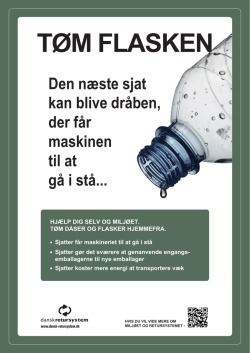 TØM FLASKEN - Dansk Retursystem A/S
