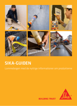SIKA-GUIDEN