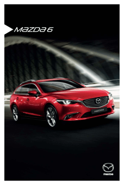 Mazda6 brochure