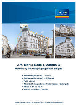 J.M. Mørks Gade 1, Aarhus C