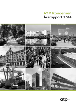 ATP Koncernen - Årsrapport 2014