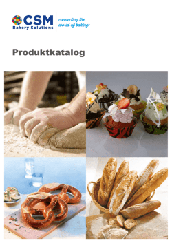 Produktkatalog - CSM Nordic A/S