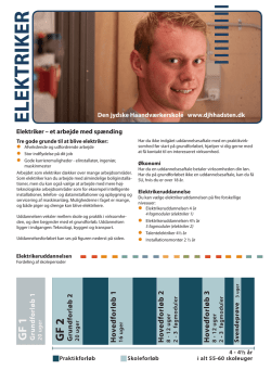 Elektriker - Den jydske Haandværkerskole