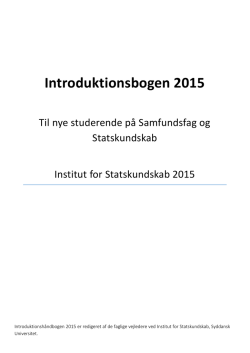 Introduktionsbogen 2015