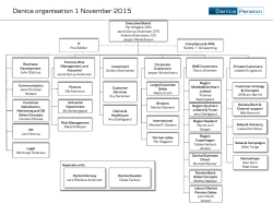 Danica organisation 1 November 2015