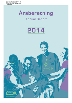 GODA årsberetning 2014