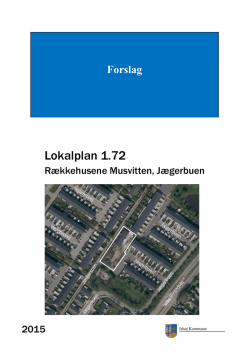 Lokalplan 1.72 - Ishøj Kommune