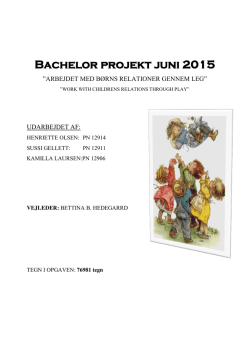 Bachelor 2015 (trukket)