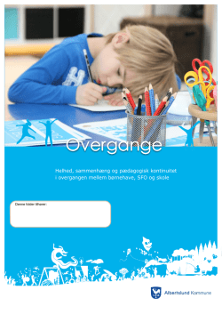 Overgange - Albertslund Kommune