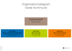 Her kan du se organisationsdiagrammet.
