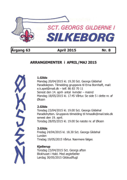 Øksen 63.Årg. Nr.8 - silkeborggilderne.dk