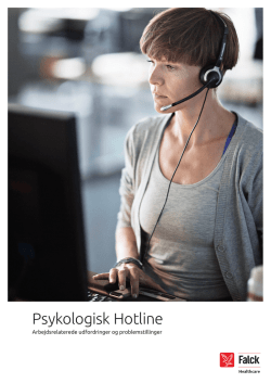 Læs mere om Psykologisk Hotline