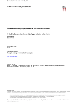 Publisher version - DTU Orbit - Danmarks Tekniske Universitet