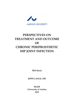 perspectives on treatment and outcome of chronic periprosthetic hip