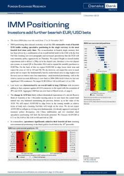 IMM Positioning: Investors add further bearish