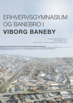 konkurrenceprogram - Viborg Baneby