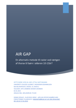 AIR GAP - UC Viden