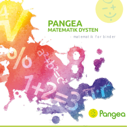 Pangea Matematik Dysten