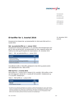15-17263-2 El-tariffer for 1. kvartal 2016