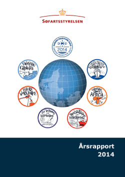 Årsrapport 2014 - Søfartsstyrelsen