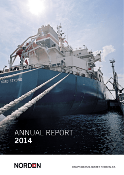 CONTeN ANNUAL REPORT 2014
