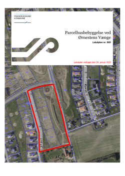 Lokalplan 069 for parcelhusbebyggelse ved Ørnestens Vænge