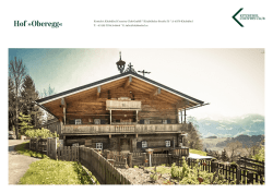 Expose Hof Oberegg - Kitzbühel Country Club