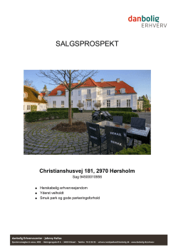Christianshusvej 181, 2970 Hørsholm