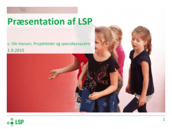 Præsentation af LSP