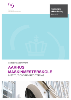 aarhus maskinmesterskole - Danmarks Akkrediteringsinstitution