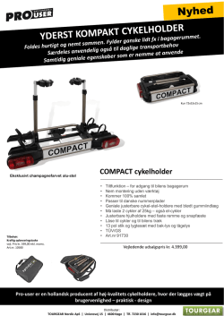 COMPACT cykelholder