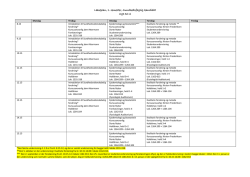 Læseplan, 1. semester, Sundhedsfaglig kandidat Uge