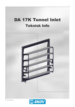 DA 17K Tunnel Inlet