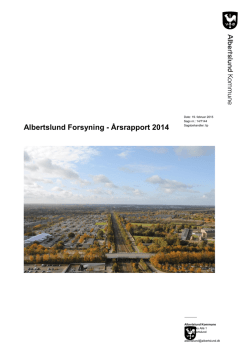 Albertslund Forsyning - Årsrapport 2014