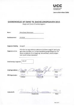 Bacheloropgave