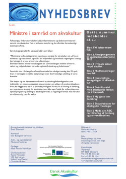 Maj 2015 - Dansk Akvakultur
