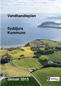 Vandhandleplan for Syddjurs Kommune 2015