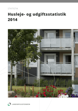 Husleje- og udgiftsstatistik 2014