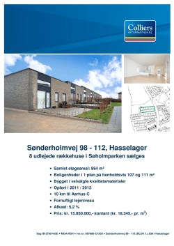 Sønderholmvej 98 - 112, Hasselager