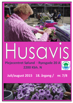Husavisen Juli/August 2015