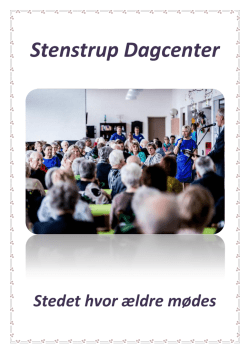 Folder Stenstrup Dagcenter