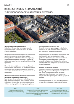 2014-0085666-6 - Bilag 2 - Faktaark om Københavns Klimakarré