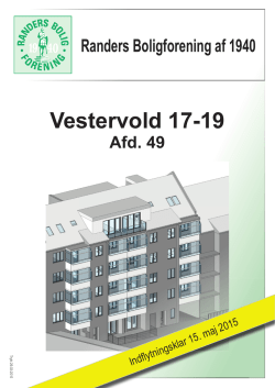 Vestervold 17-19 - Randersbolig.dk