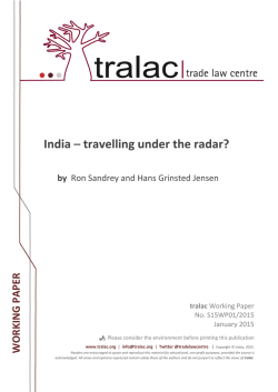 India – travelling under the radar?
