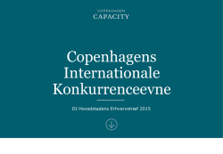 Copenhagens Internationale Konkurrenceevne